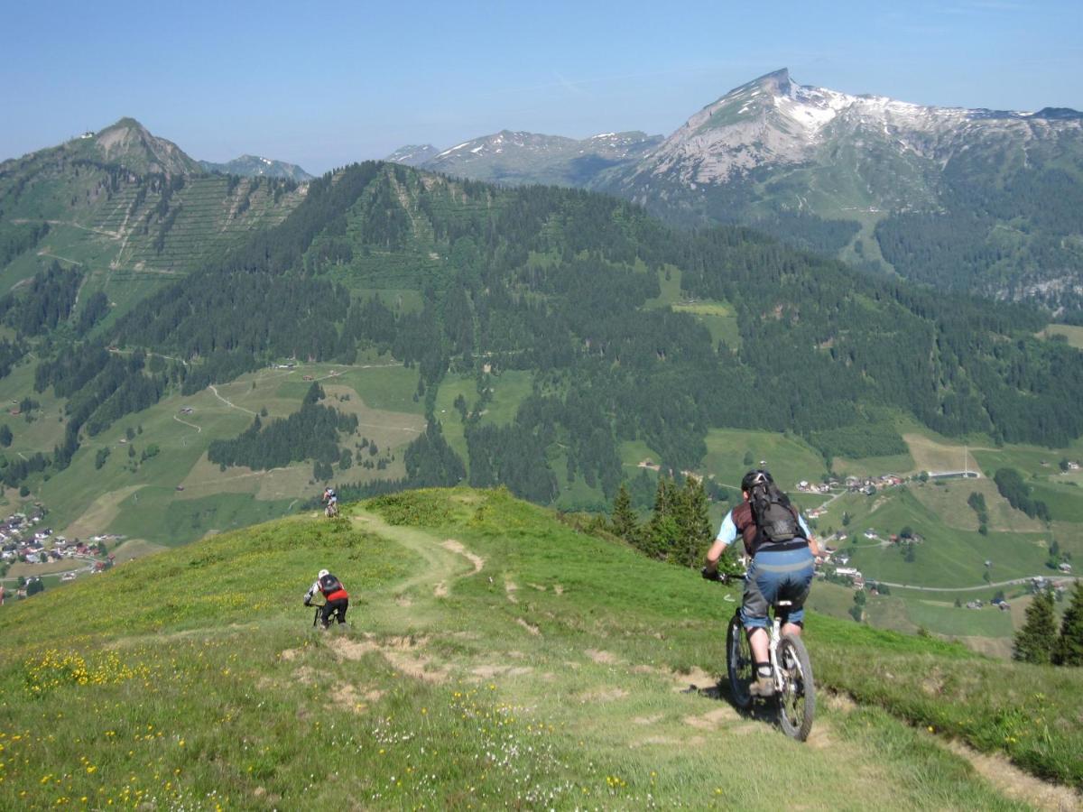 Walliser Stube Aparthotel Mittelberg Exteriör bild